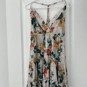 Maurices Floral Racerback Women's Tropical Summer Mini Dress